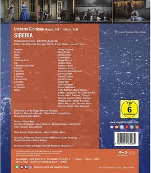 Blu-ray - Umberto Giordano: Siberia - Imagem 2