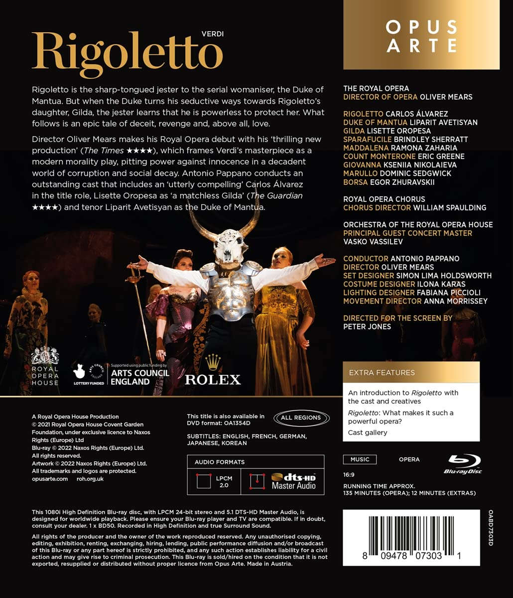 Blu-ray - Verdi: Rigoletto - Imagem 2