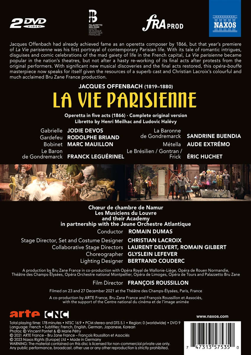 Blu-ray - Offenbach: La vie parisienne - Imagem 2
