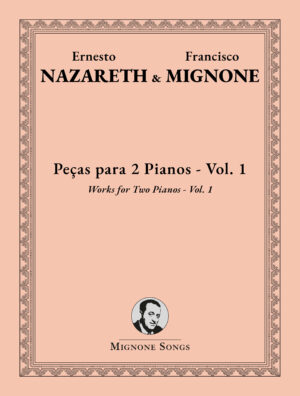 Partitura Peças para 2 pianos - Vol. 1