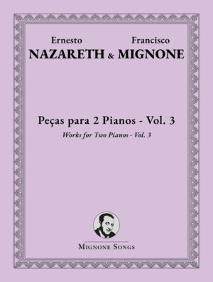 Partitura Peças para 2 pianos - Vol. 3